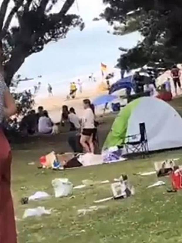 The summer saga began on a sunny day at Takapuna Beach. Photo: Supplied