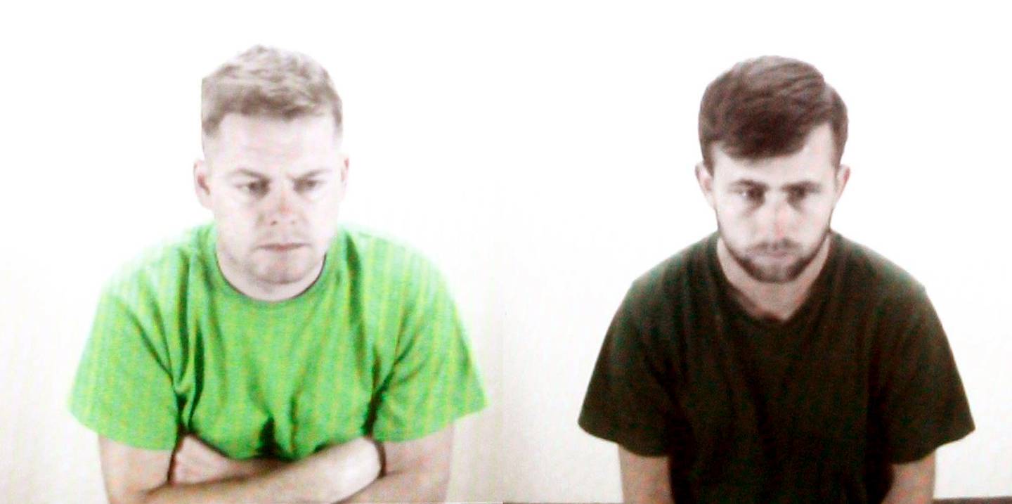 Tommy Ward (left) and William Donohue were deported back to the UK. Photo: NZME