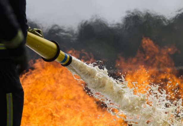 A banned firefighting foam has been found at Dunedin Airport. Photo: Getty