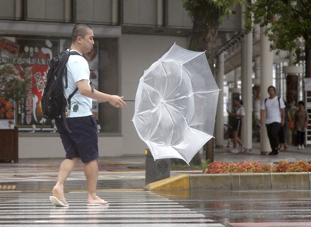 Around four to five typhoons make landfall in Japan every year. File photo: Reuters