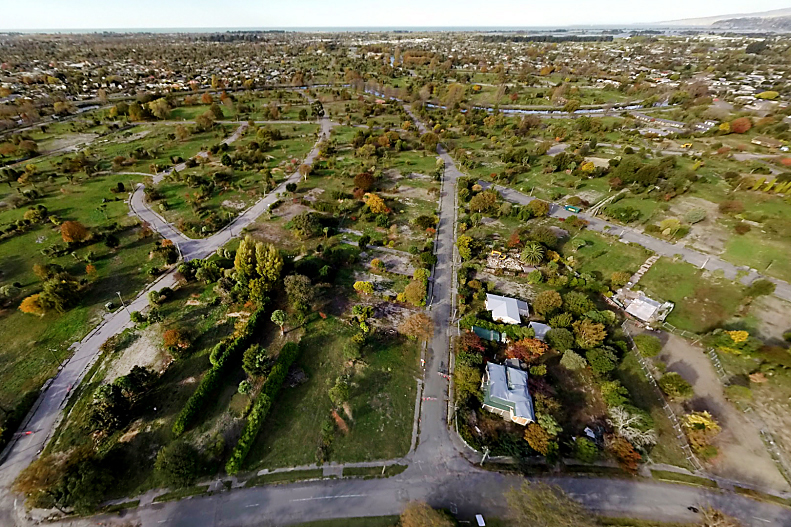 The residential red zone.