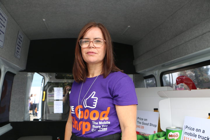 The Good Shop project manager Jodi Hoare. Photo: RNZ