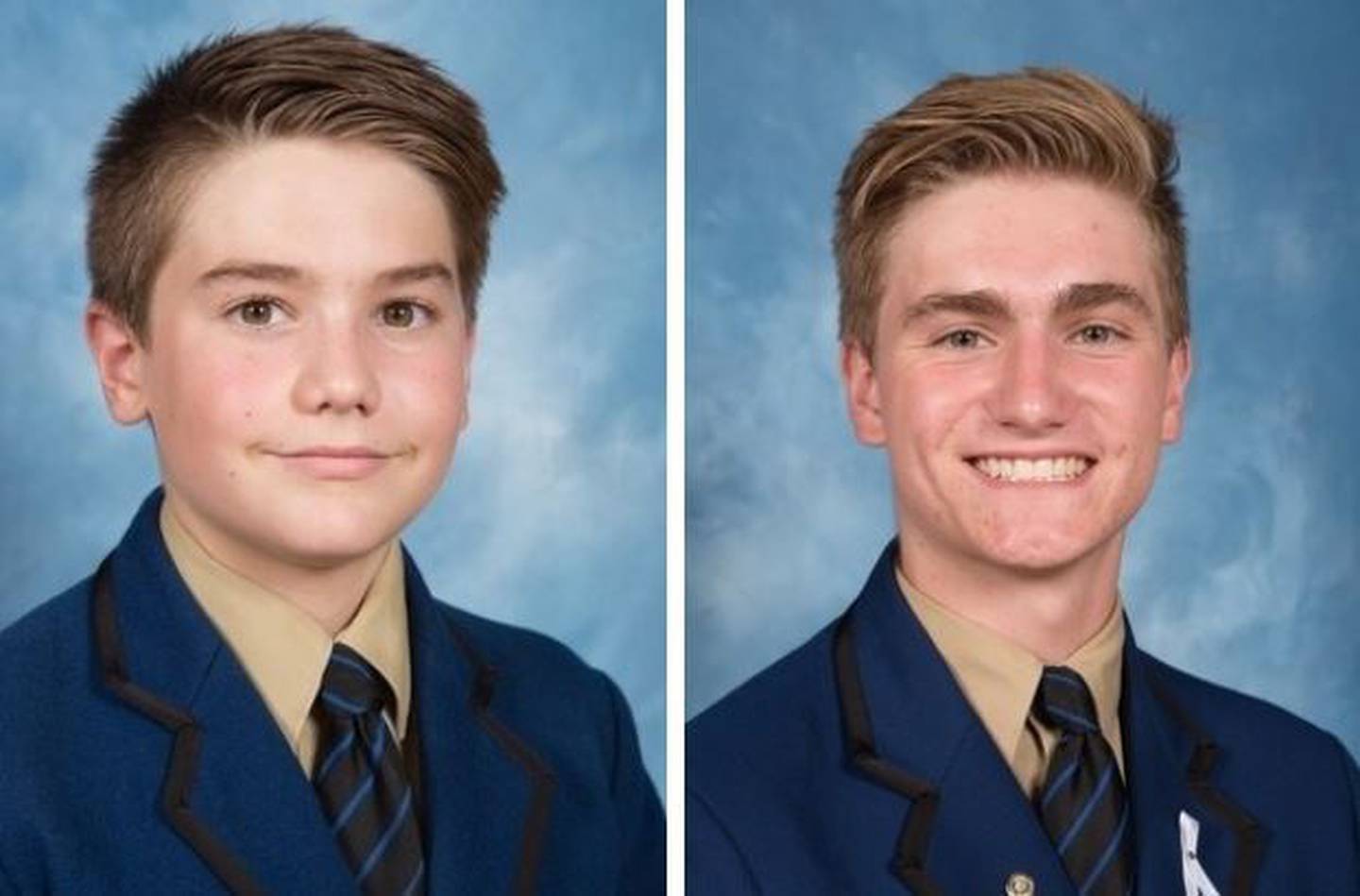 Brothers Matthew (L) and Berend Hollander died following the eruption. Photo: Supplied via NZ Herald