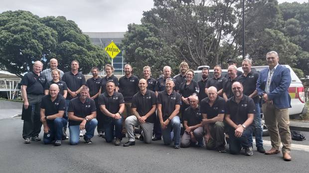 More firefighters from New Zealand have arrived in Australia to help battle the bush fires. Photo...