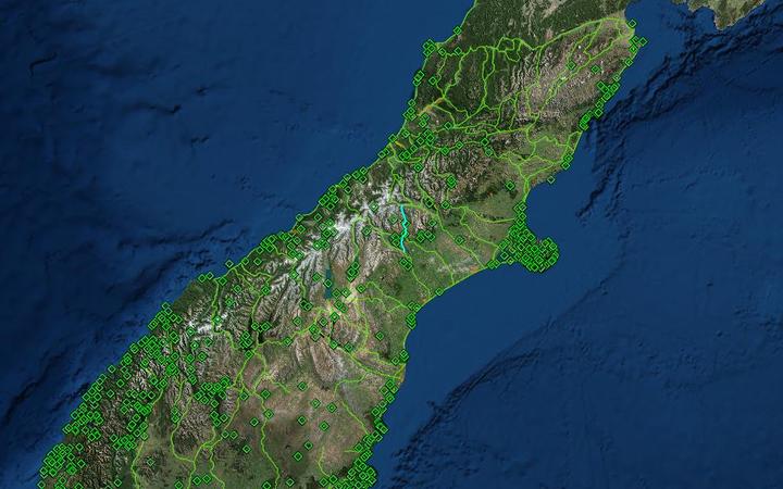 South Island Maori Map For Schools Otago Daily Times Online News