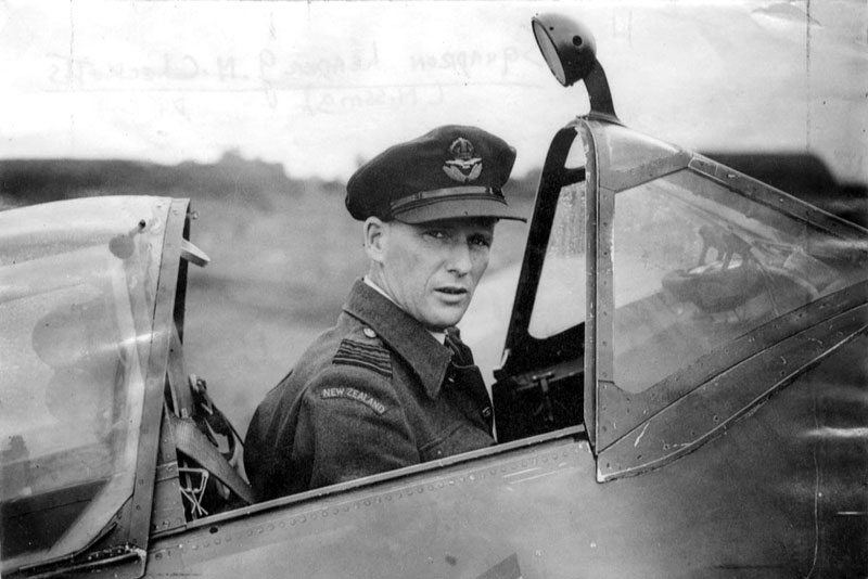 WWII. Squadron Leader J.M. (Johnny) Checketts, DSO, DFC, Royal Airforce. The New Zealander was an...