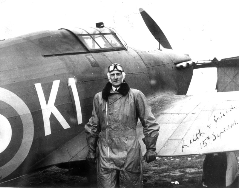 WWII. Air Chief Marshal Sir Keith Park who commanded 11 group, RAF during the Battle of Britain....