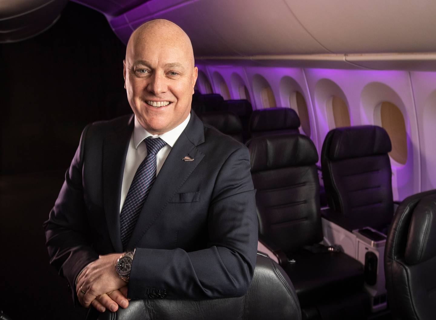 Air New Zealand chief executive Christopher Luxon. Photo: NZ Herald