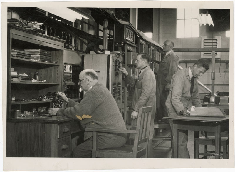 Addington Raceway totalisator pictured in 1950.