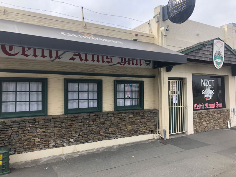 Looks like people won't be going for Friday beers at Spreydon's local pub, Celtic Arms Inn on...