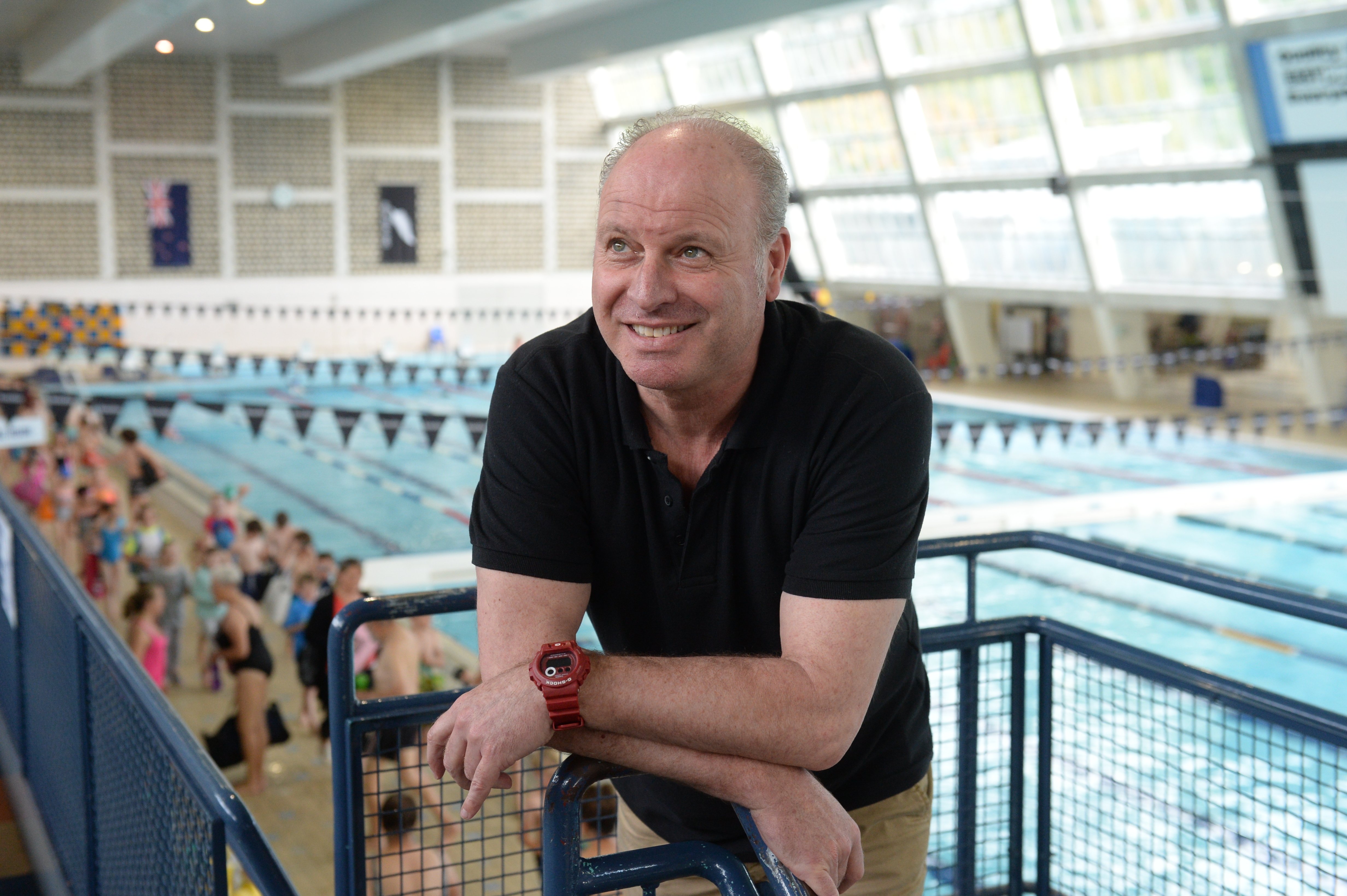 Swimming coach