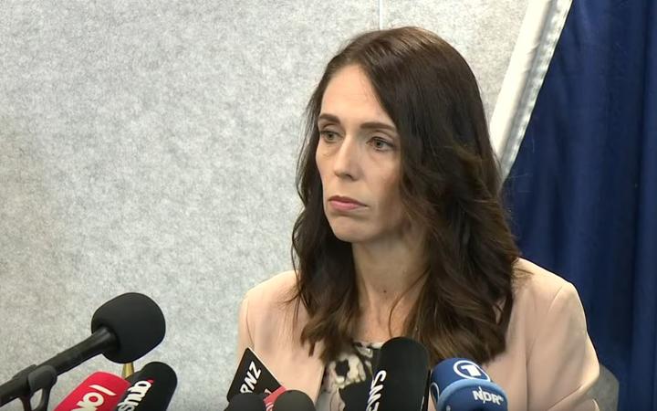 Prime Minister Jacinda Ardern.