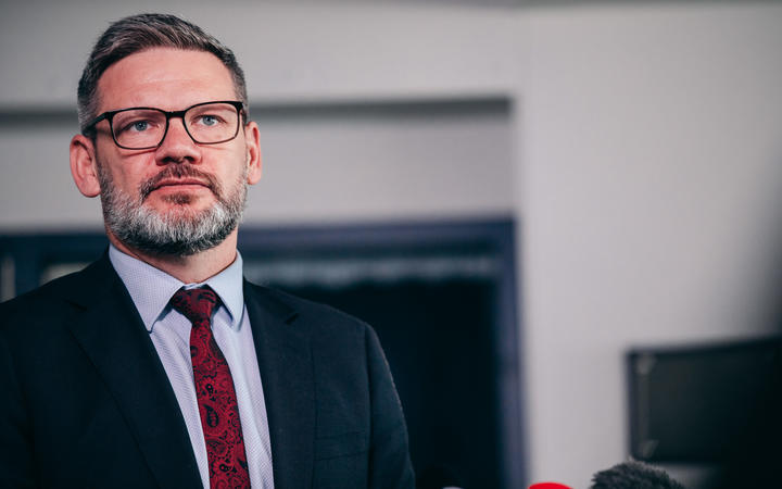 Immigration Minister Iain Lees-Galloway. Photo: RNZ / Dom Thomas