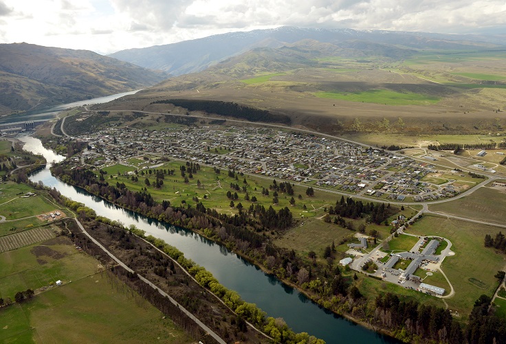 An aerial view of Clyde. Photo: ODT files