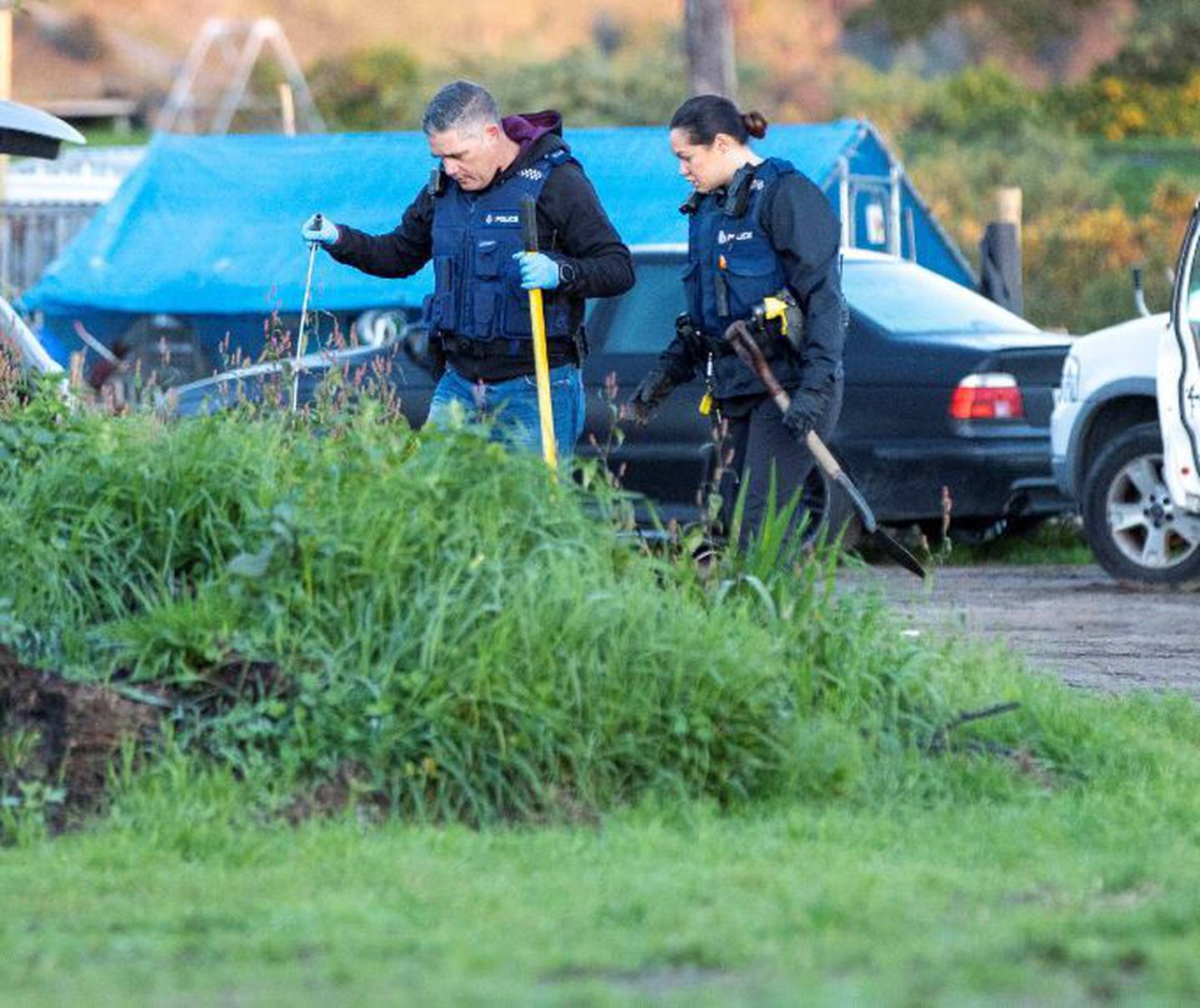 Police raids targeting the Mongols gang took place in the Bay of Plenty today. Photo: Mike Scott