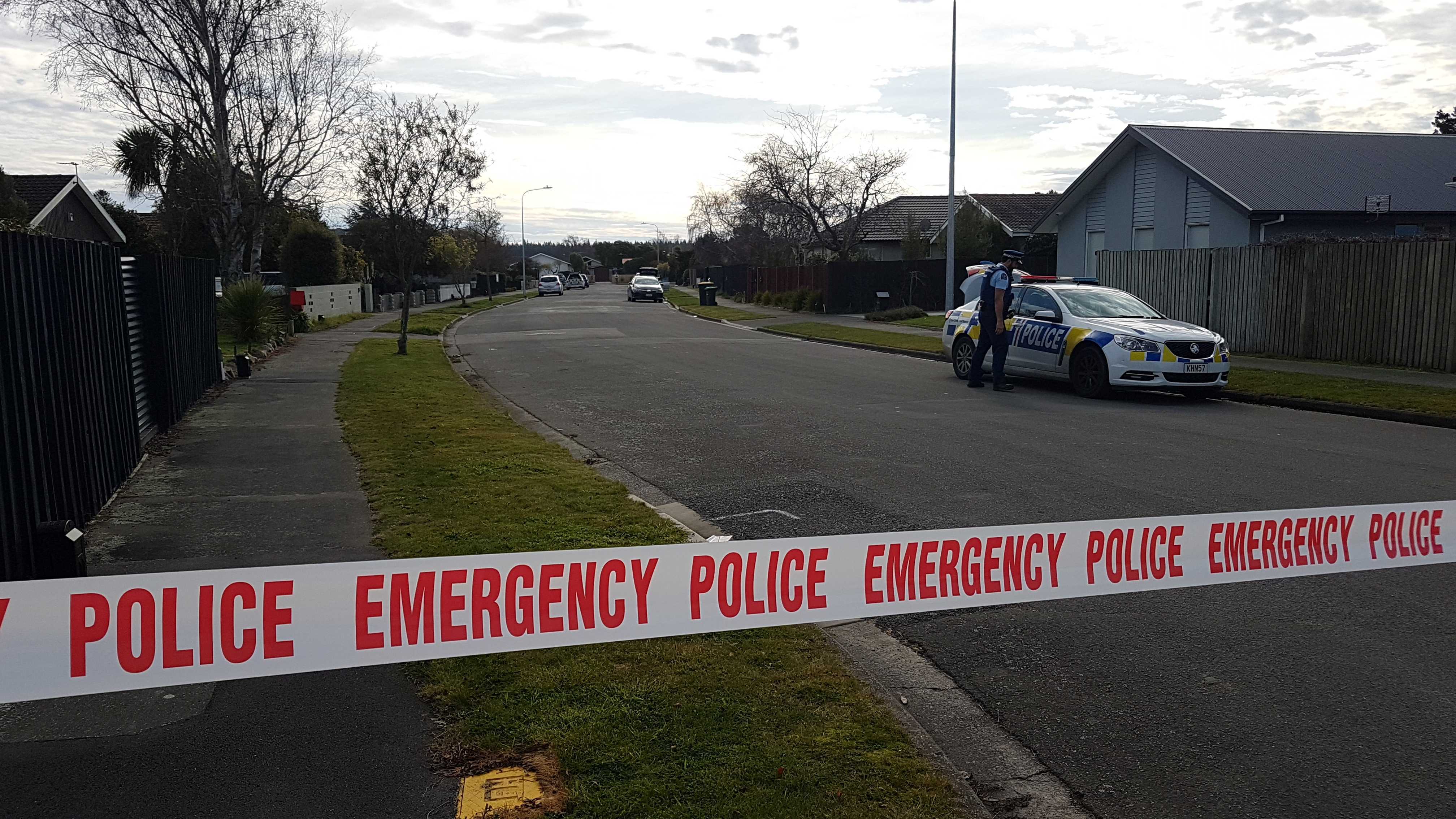 Police were called to Four Elms Pl in Parklands about 8.40am on Thursday. Photo: Geoff Sloan