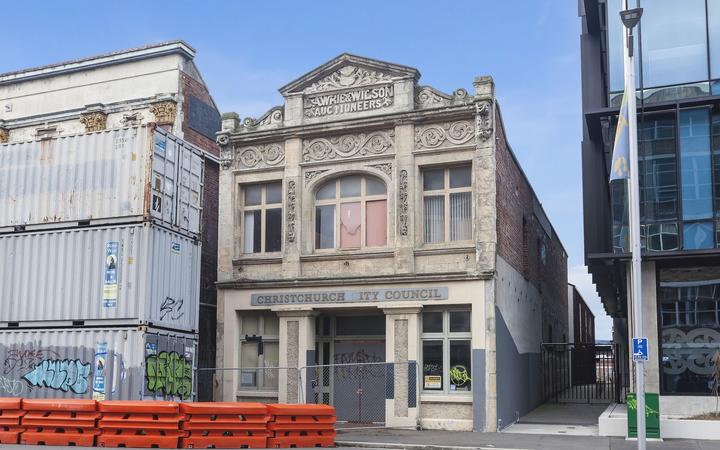 Lawrie & Wilson Auctioneers building in Christchurch. Photo: Supplied