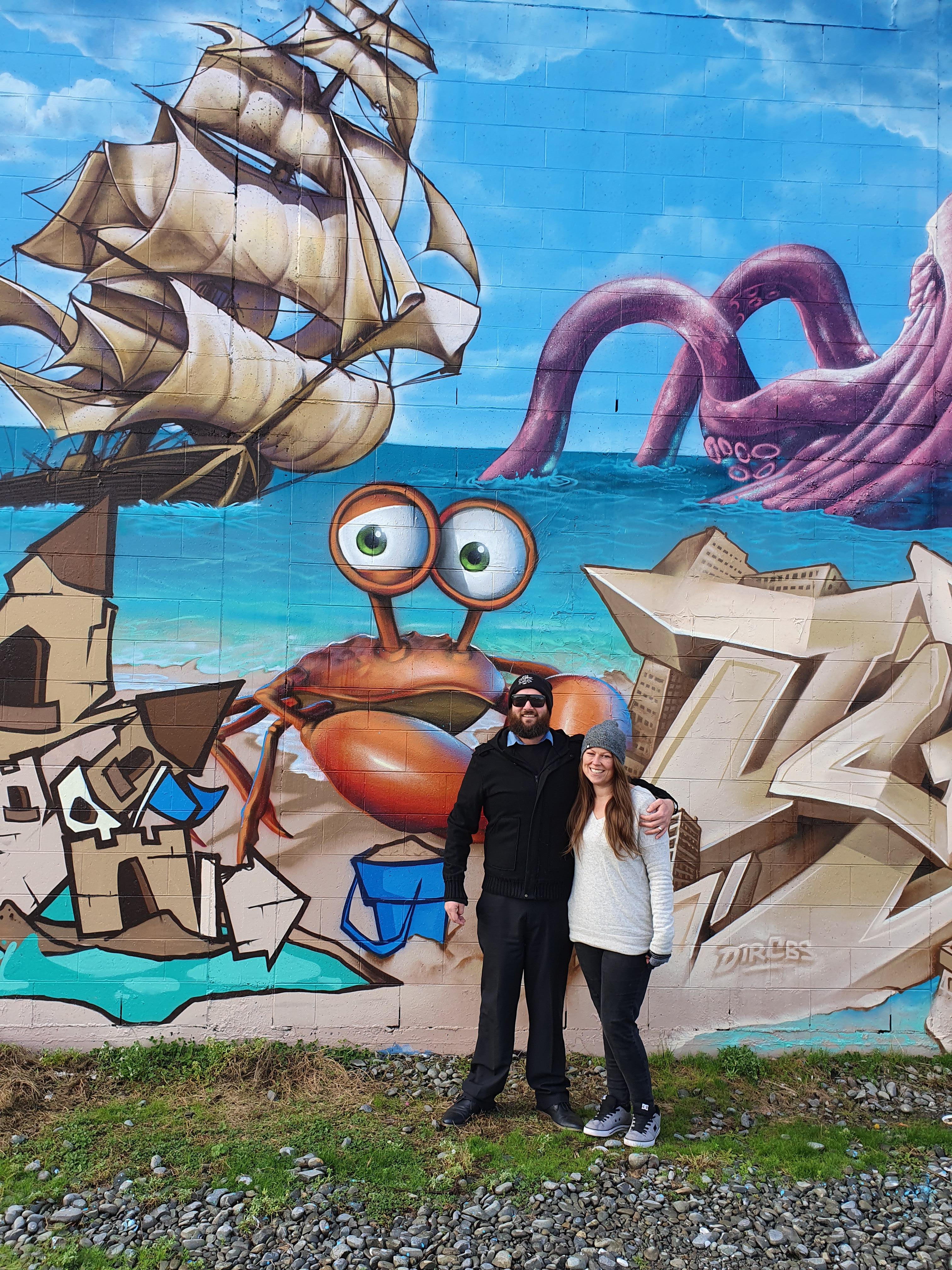 New Brighton Outdoor Art Festival organisers Gavin and Kylie Fantastic were excited to showcase...