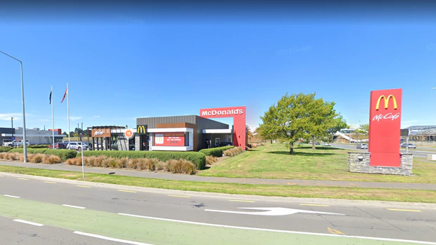 A man who tested positive for Covid-19 visited the McDonald's restaurant near Christchurch...