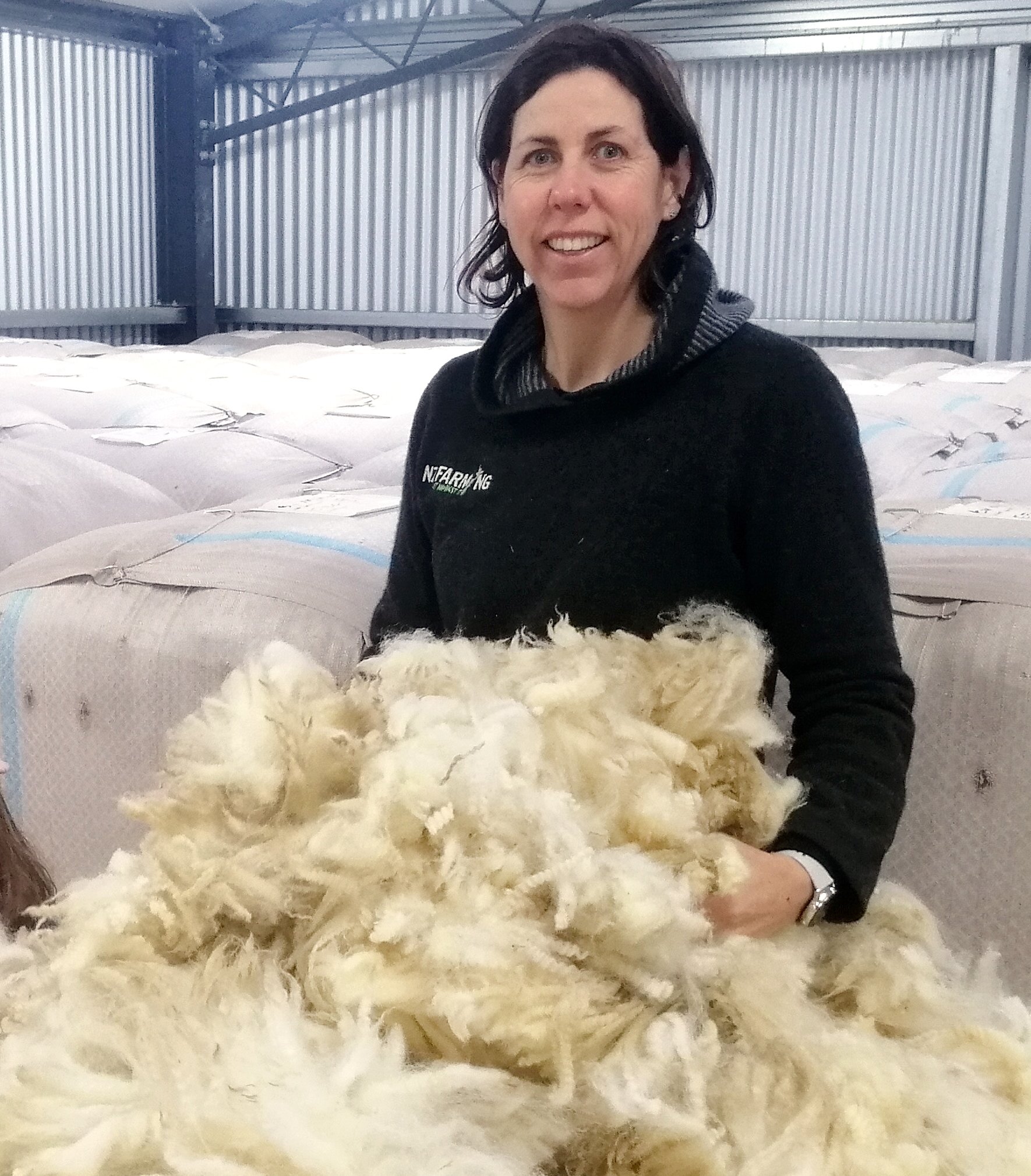 South Otago farmer Amy Blaikie wants to see wool insulation and carpet used in all publicly...