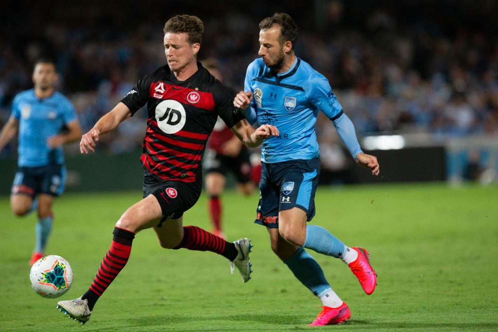 Western Sydney Wanderers defender Patrick Ziegler and Sydney FC forward Adam Le Fondre may play...