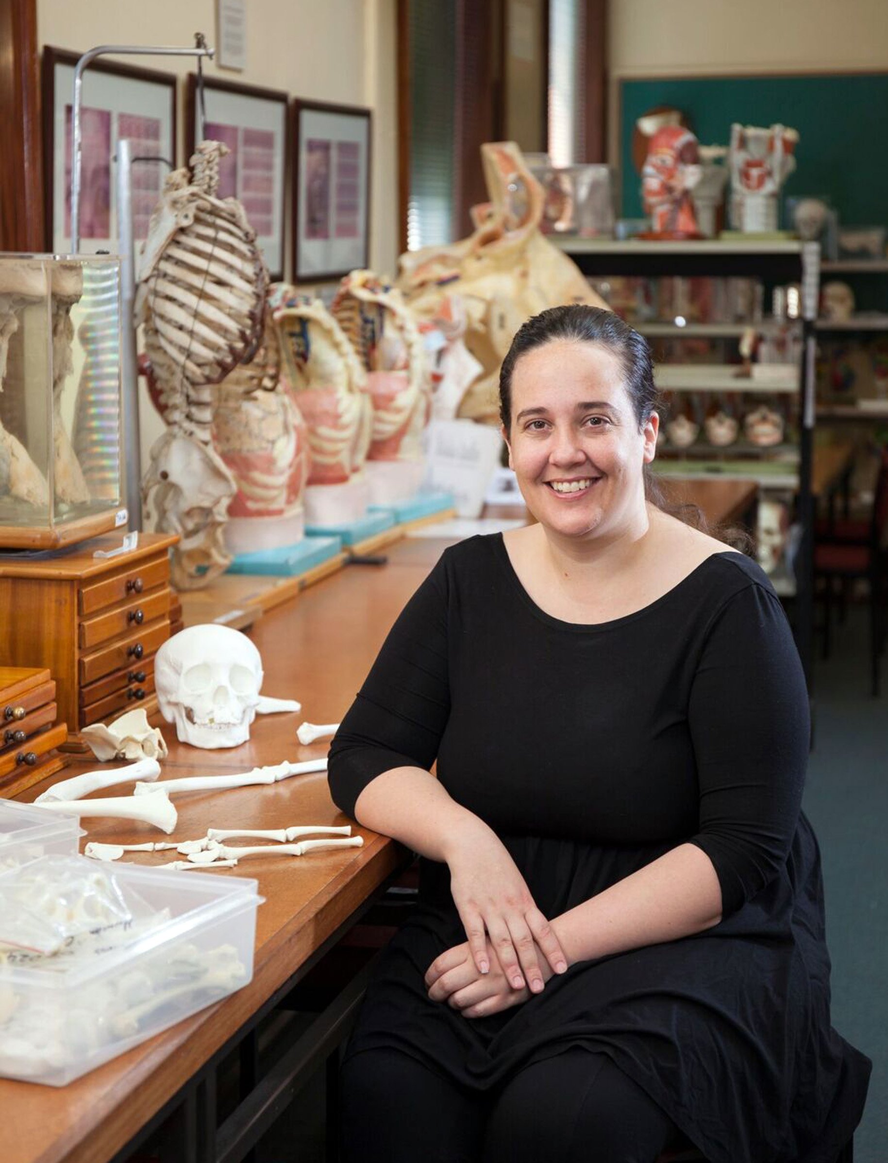 University of Otago bioarchaeologist Associate Prof Sian Halcrow. Photos: Supplied