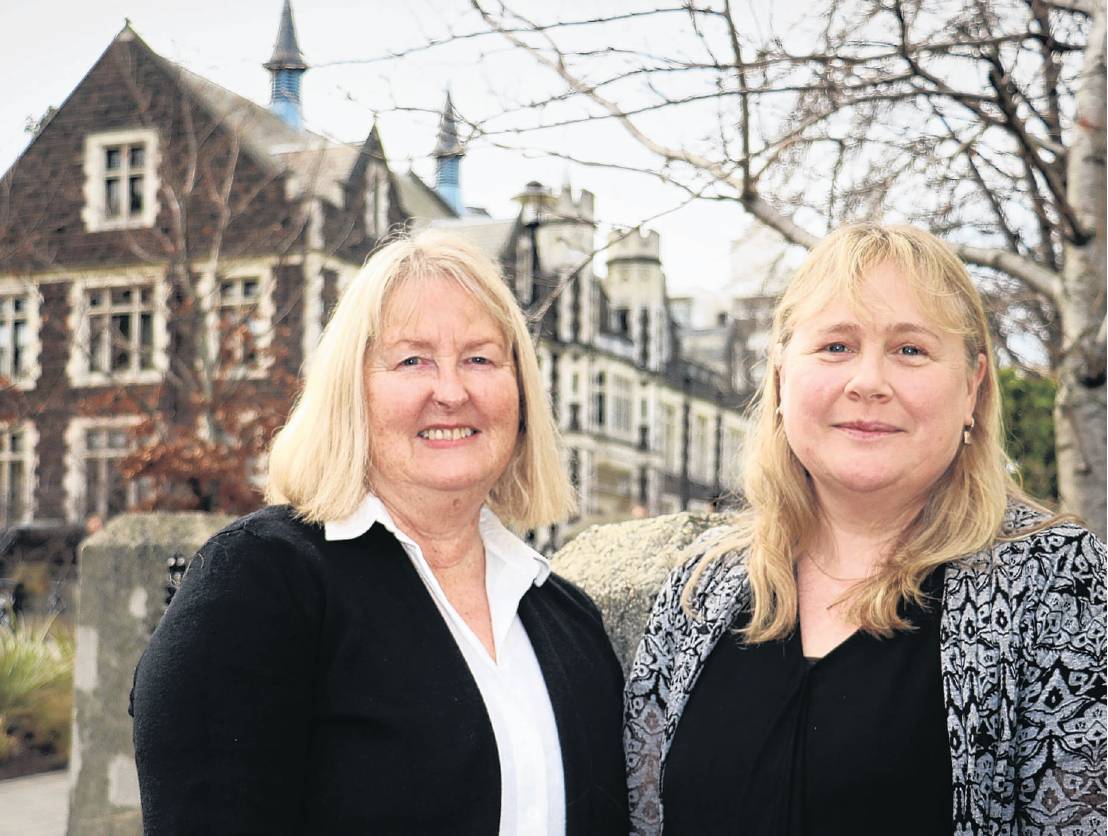 University of Otago Children’s Issues Centre director Nicola Taylor (left) and deputy director...