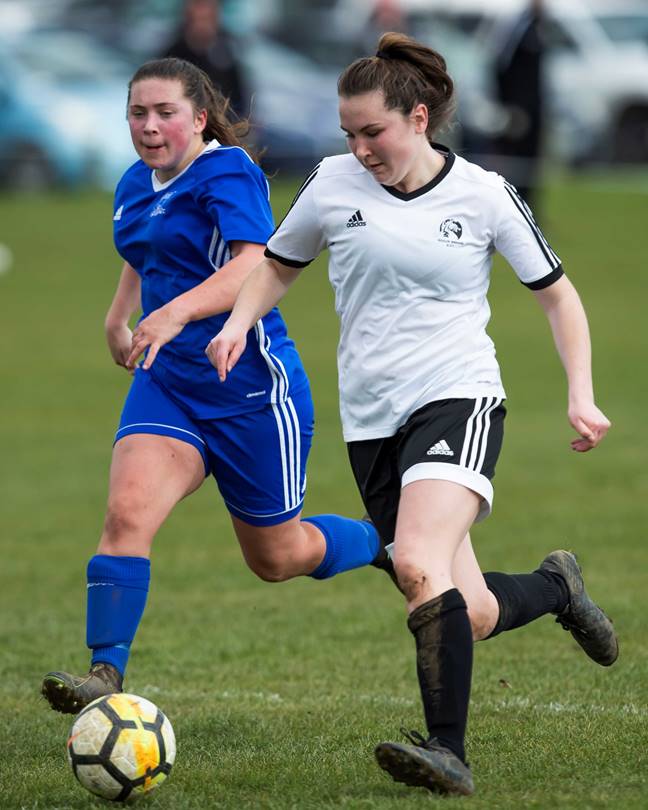 Mosgiel AFC played Roslyn Wakari AFC at Memorial, and went down double digits 0-15. Photo: Adam Binns