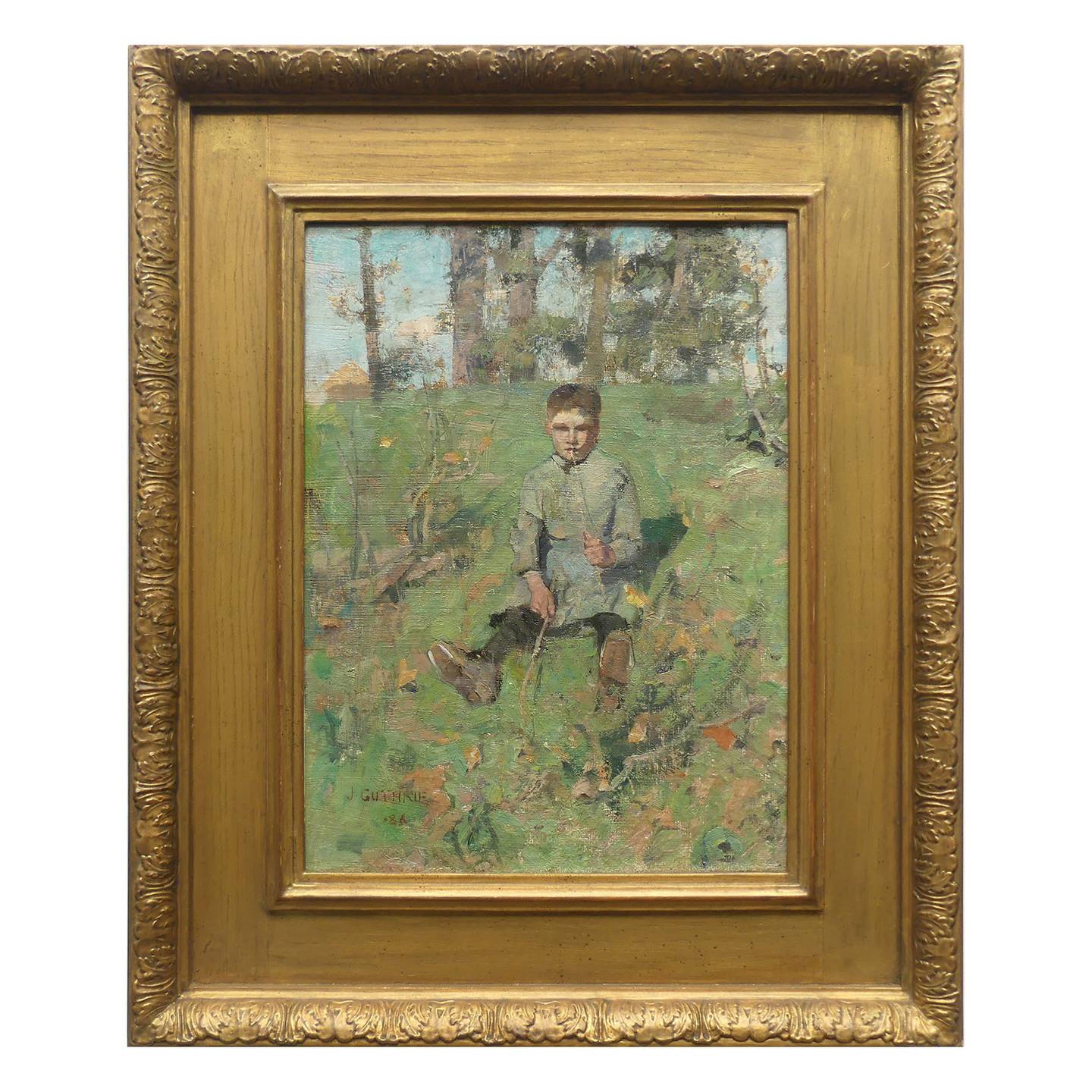 Boy with a Straw, 1886. Sir James Guthrie. Photo: Supplied