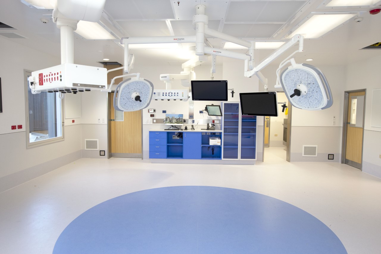 One of the new operating theatres at St George’s Hospital. Photo: Supplied