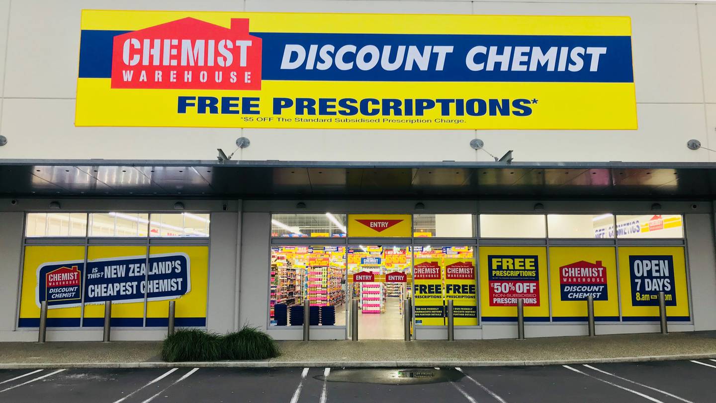 The Covid-infected worker visited the Chemist Warehouse South City. Photo: Supplied via NZH