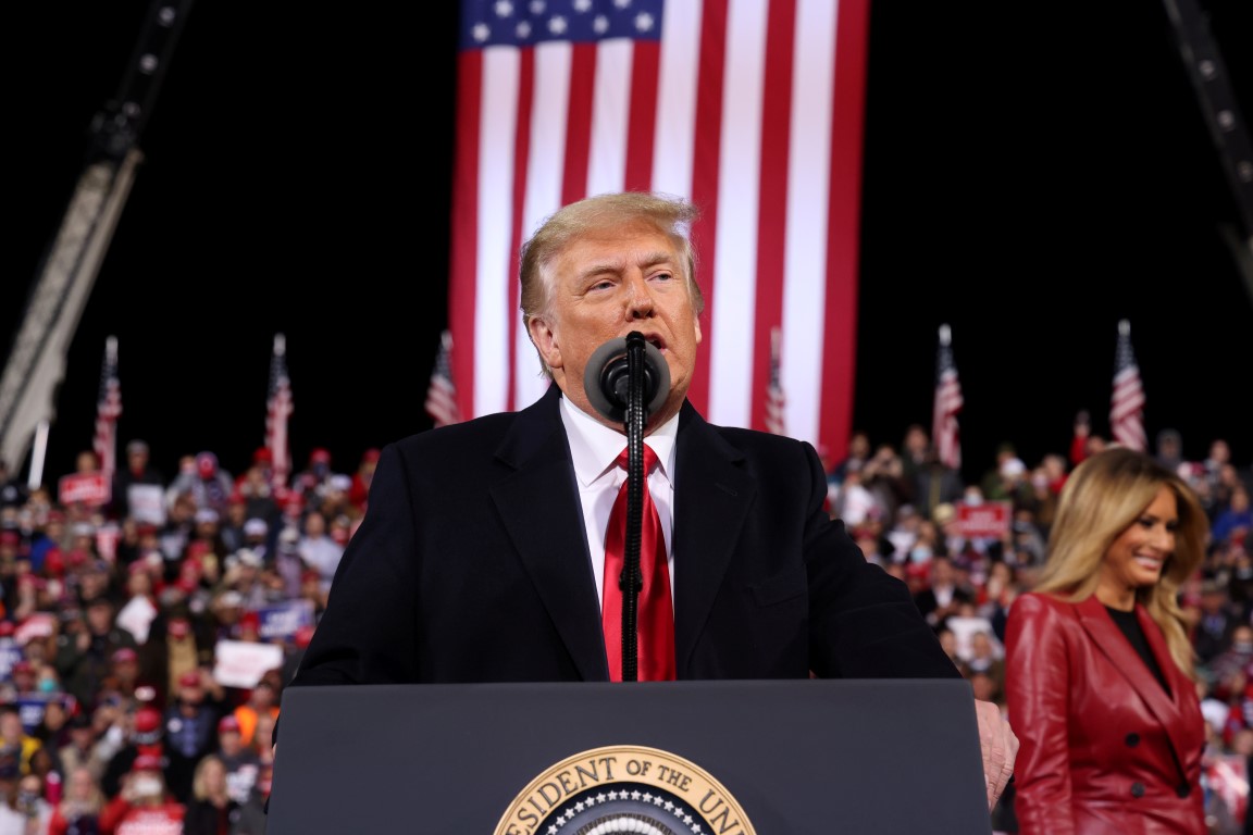 Trump Repeats Fraud Claims At Georgia Rally Otago Daily Times Online News