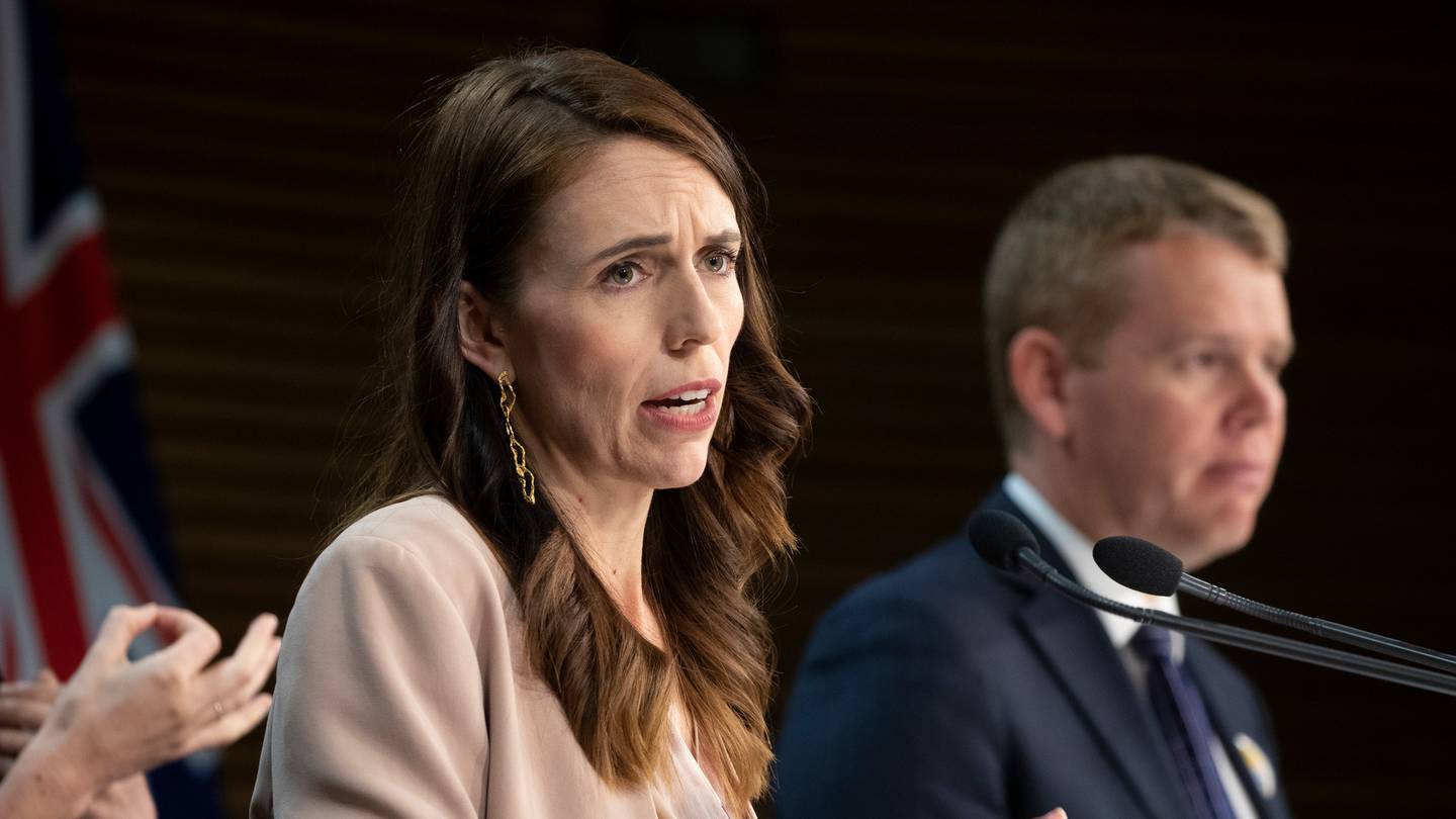 Prime Minister Jacinda Ardern and Covid-19 Response Minister Chris Hipkins. Photo: NZ Herald 