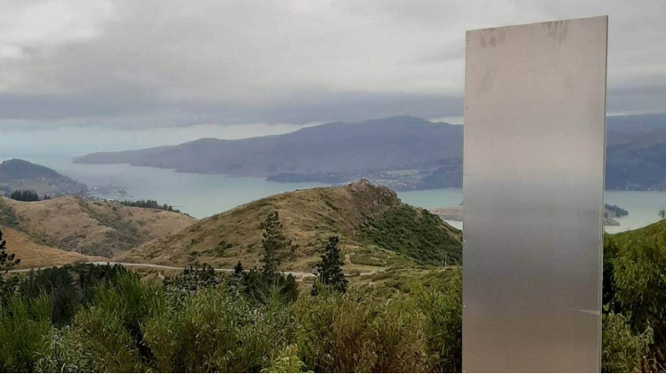 A mysterious structure has appeared at Christchurch Adventure Park. Photo: Supplied