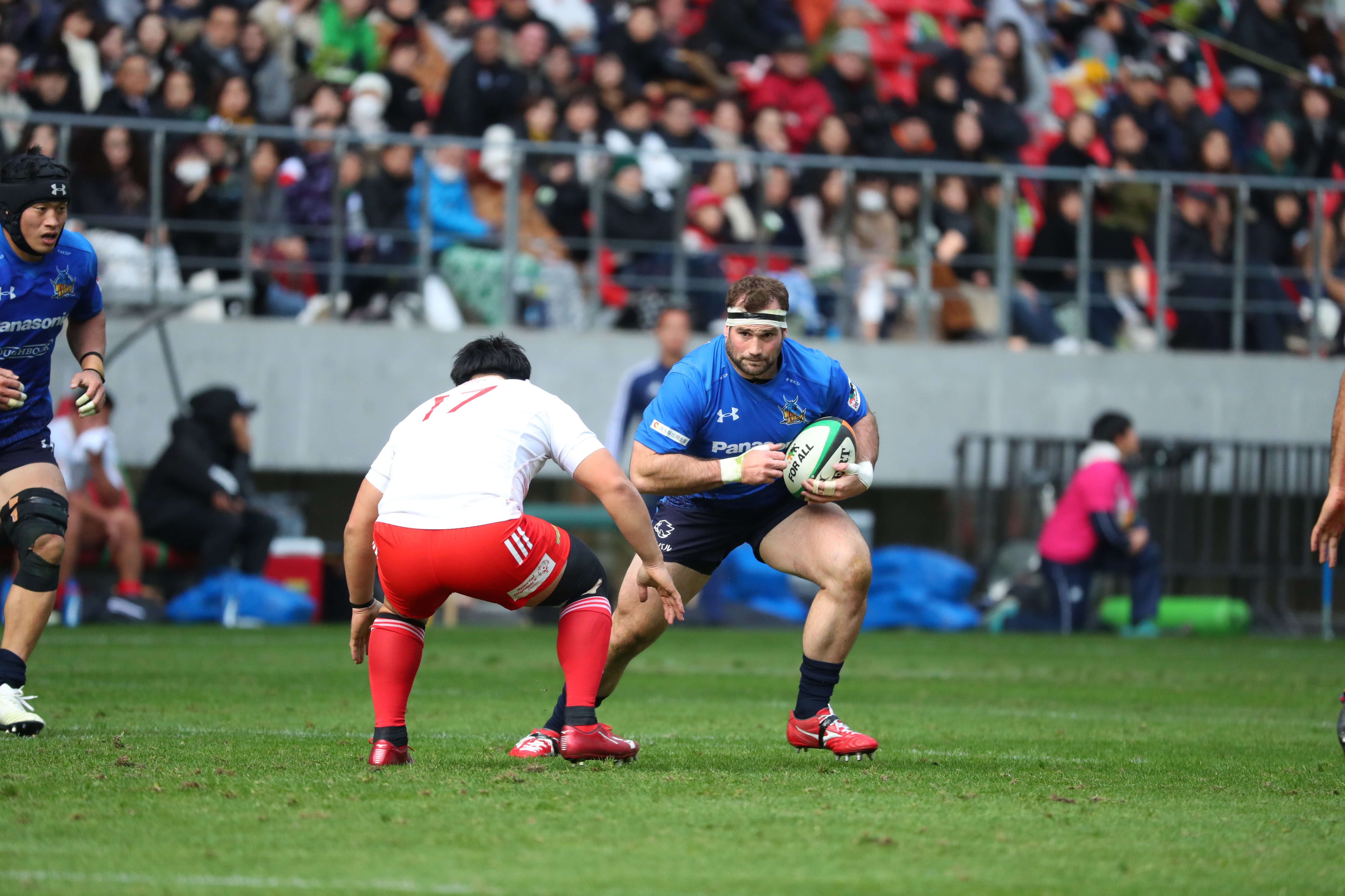 Former Otago prop Craig Millar, about to start his fourth season for the Panasonic Wild Knights...