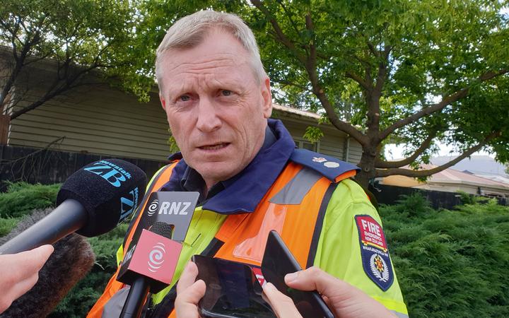 Area Commander Dave Stackhouse.  Photo: RNZ 