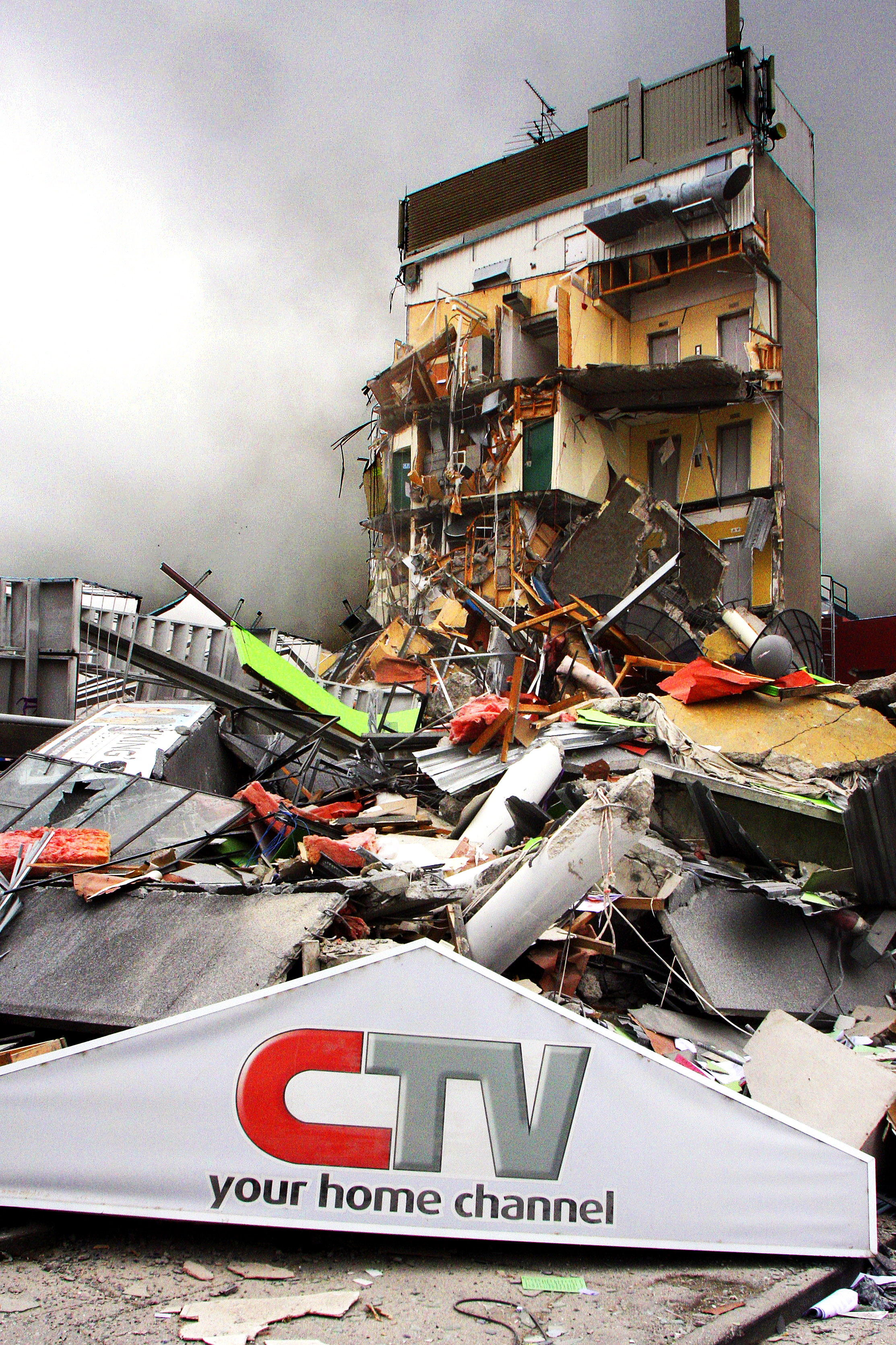 The CTV building has become a symbol of the February 2011 earthquake when it collapsed, killing...