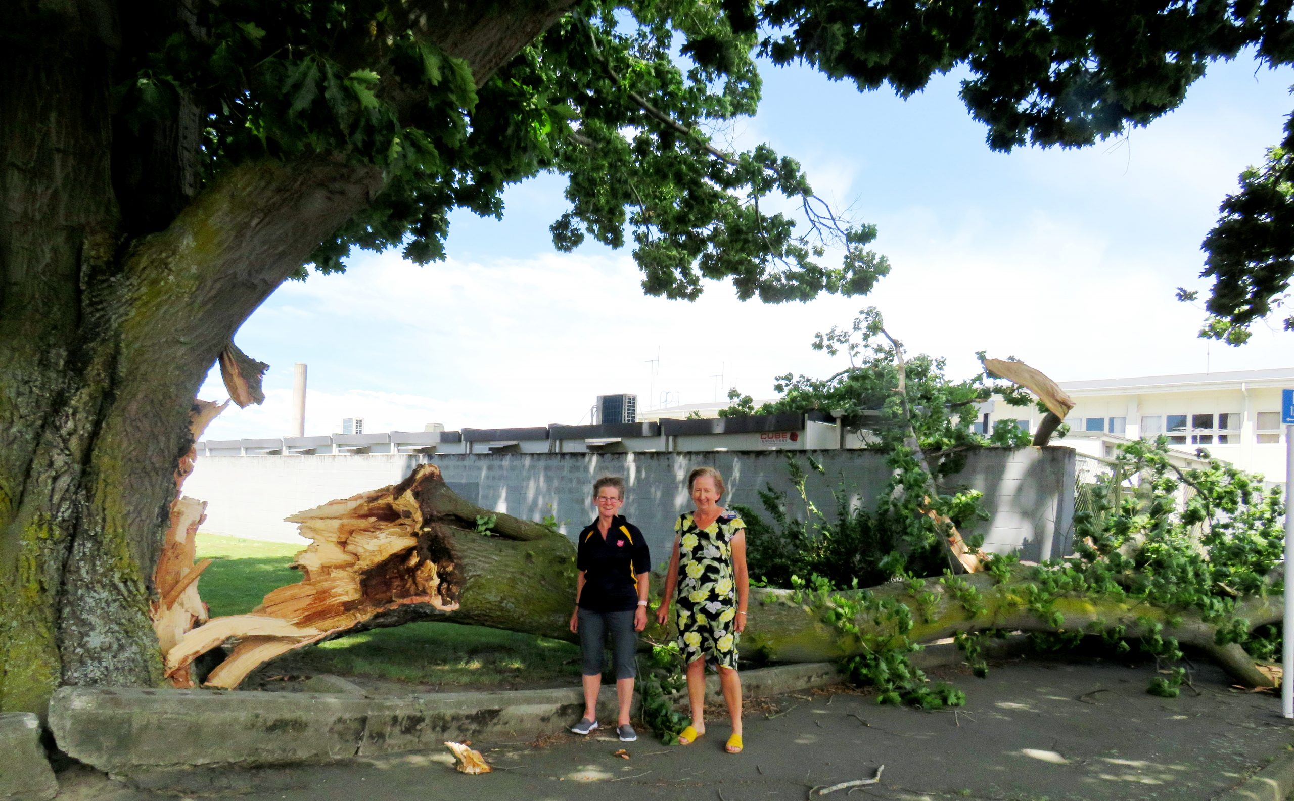 Jill Newton and Heather Daly. Photo: Ashburton Courier