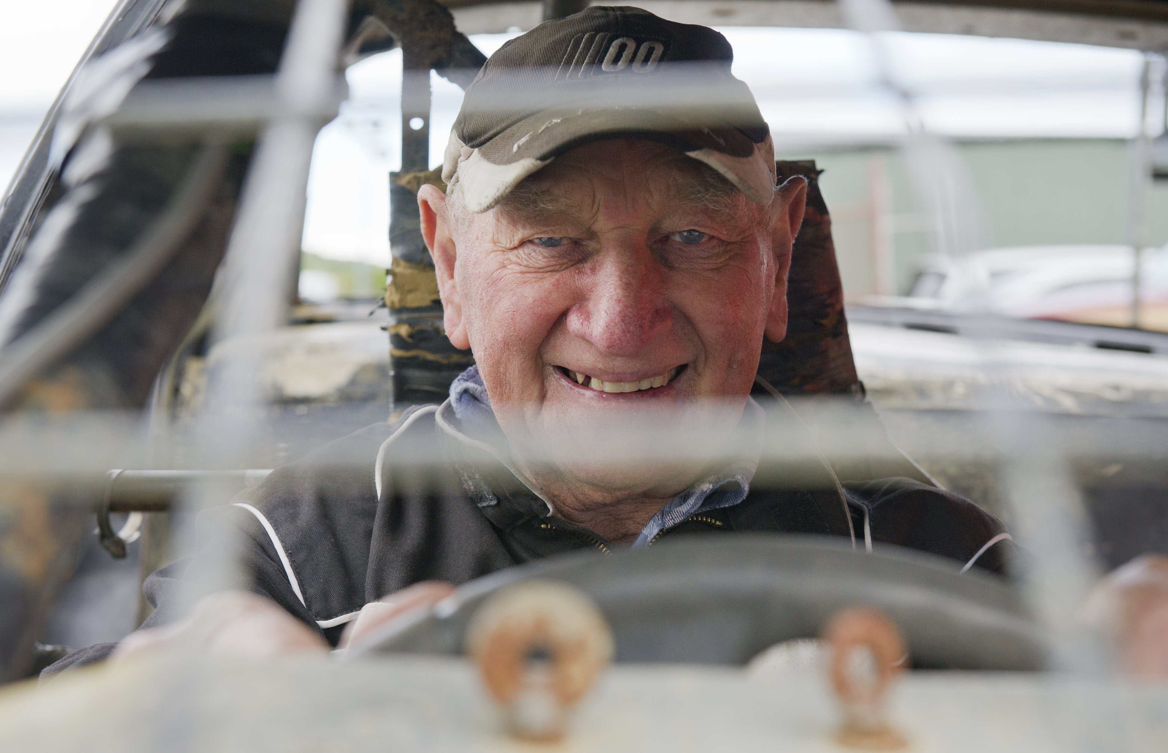 At 81 years old Allan Kirk, of Timaru, was the oldest competitor at Beachlands Speedway’s first...