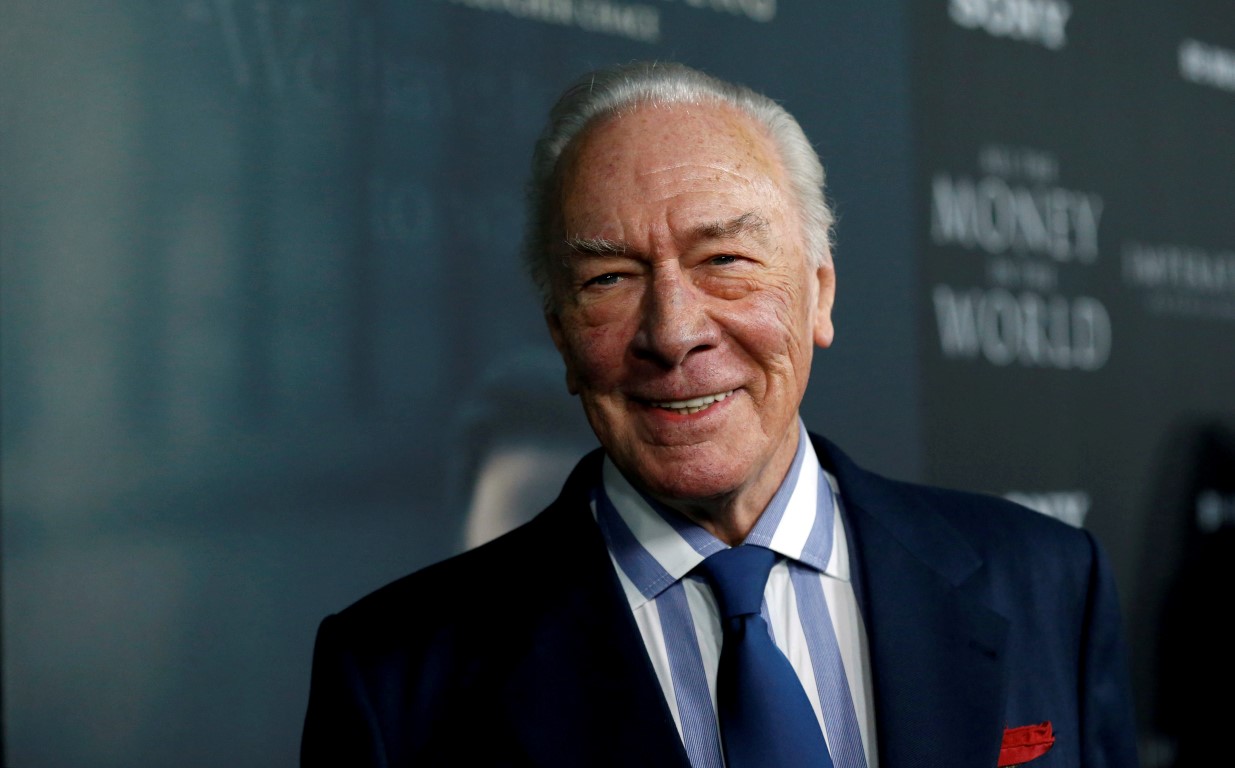 Christopher Plummer in 2017. Photo: Reuters