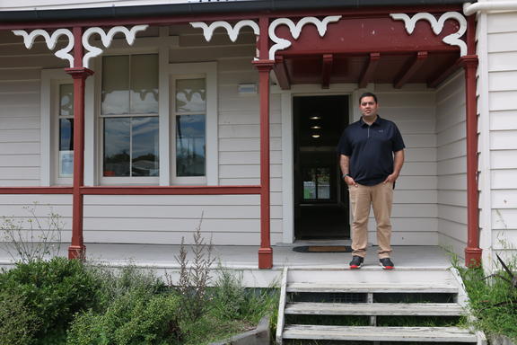 Reverend Canon Chris Huriwai at Te Pihopatanga o Te Tai Rawhiti, Gisborne. Photo: RNZ / Justine...