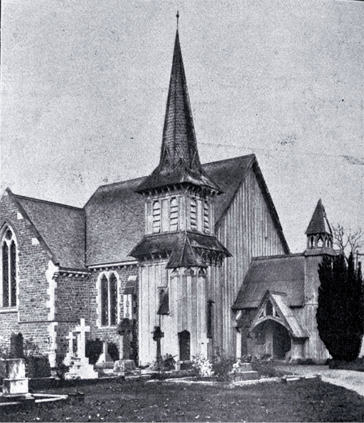 St Peter's Anglican Church in 1928. Photo: Supplied