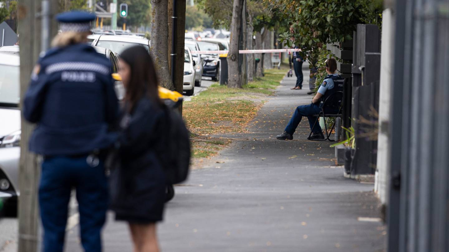 A body was located in a central Christchurch address on Sunday night. Police have cordoned off...