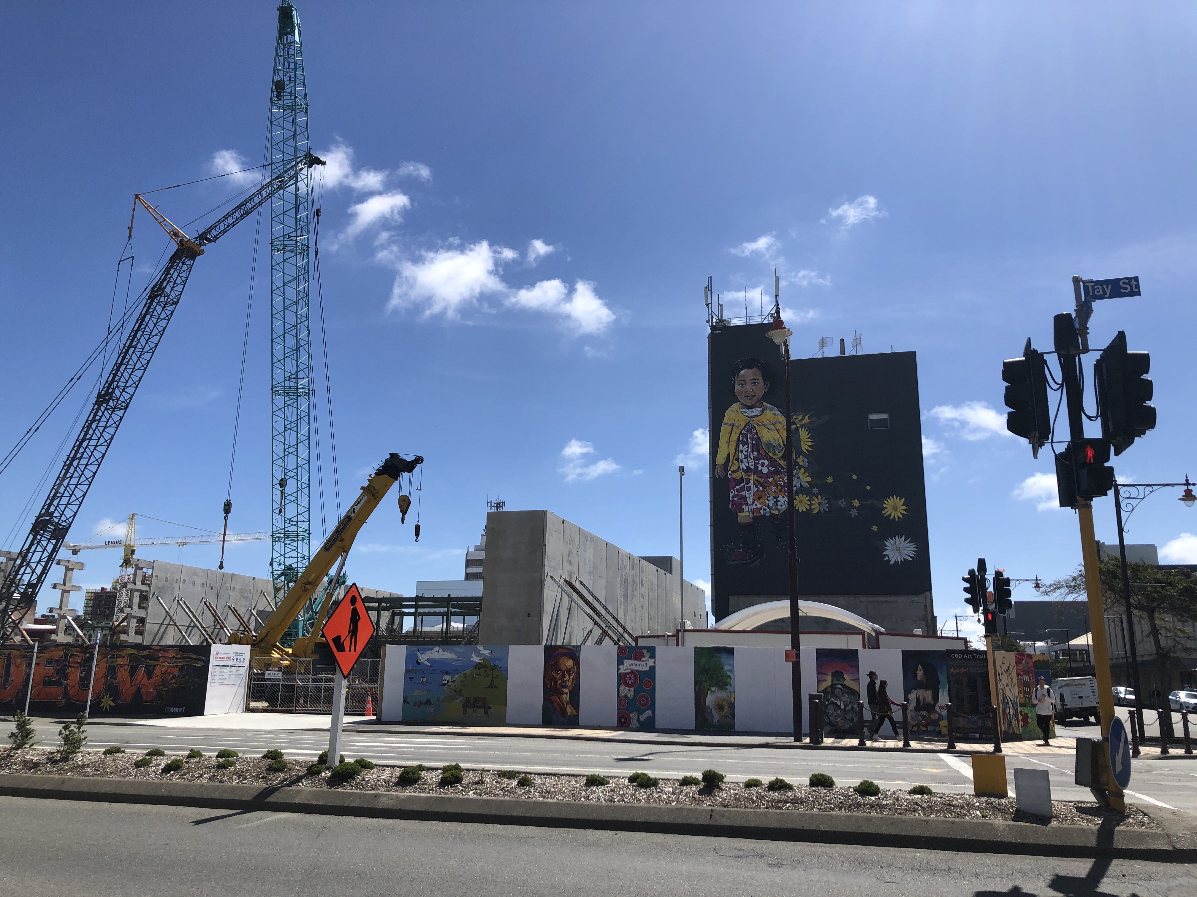 The corner of Tay and Kelvin Sts in Invercargill, where the Southern Institute of Technology had...