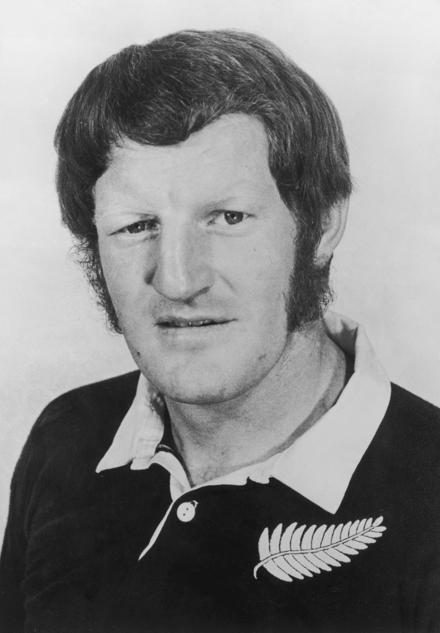 Grizz Wyllie before the All Blacks tour of Britain in October 1972. Photo: Central Press / Hulton...