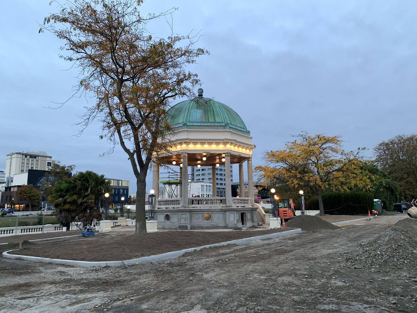 Christchurch City Council manager capital delivery community Darren Moses said the rotunda is...