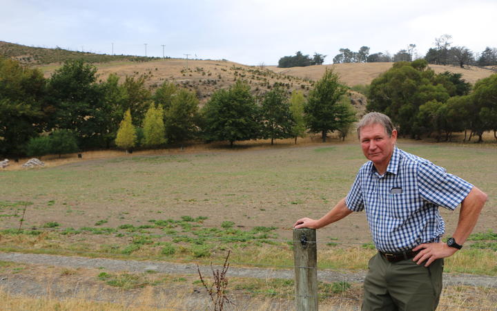 Banks Peninsula farmer Roger Beattie says it's the driest start to an autumn he's seen in 28...