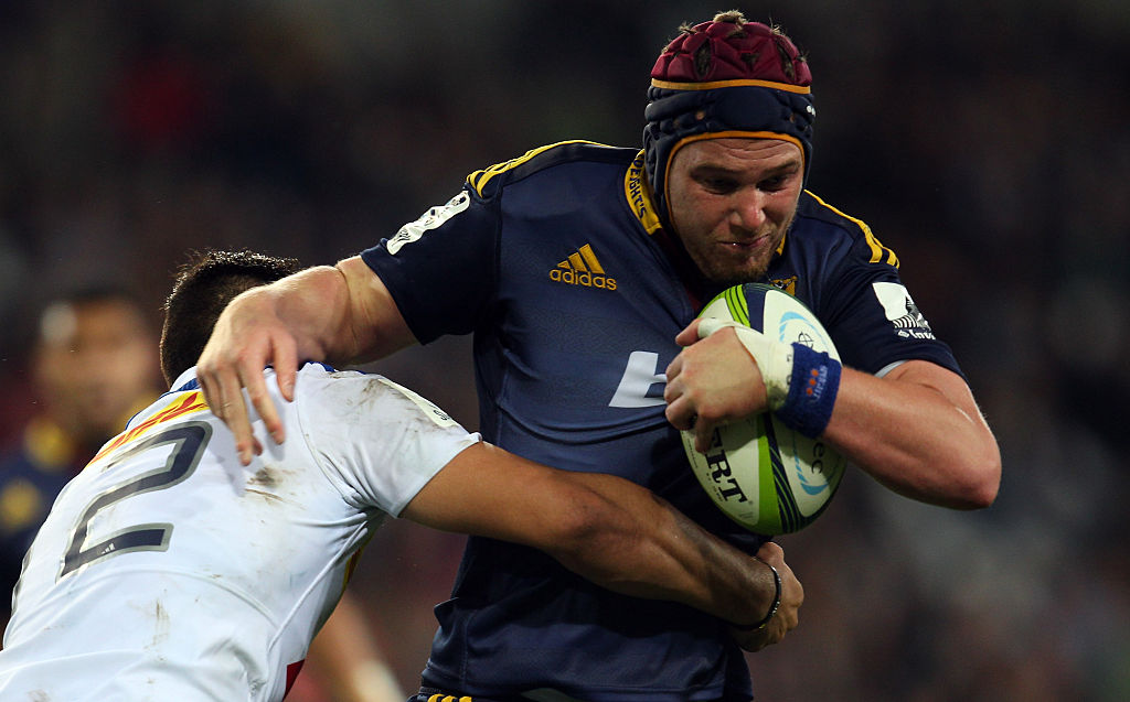 Joe Wheeler in action for the Highlanders in 2015. Photo: Getty