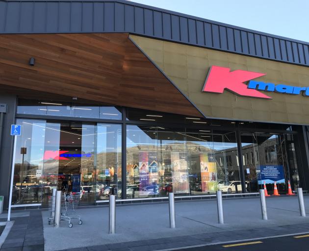 The Kmart building is part of the first stage of the $100 million Queenstown Central development...