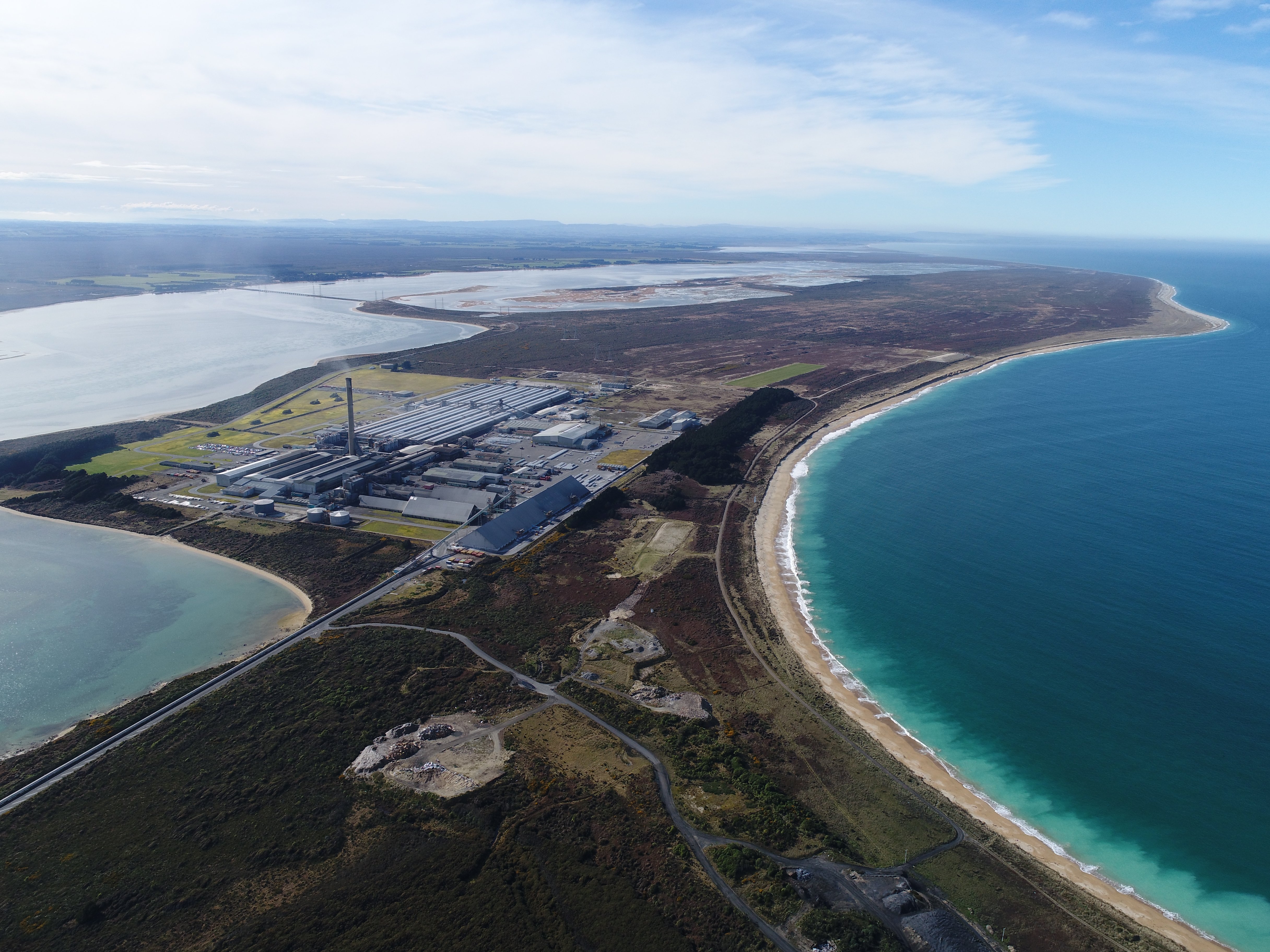 Tiwai Point aluminum smelter is owned by Rio Tinto, the second largest metals and mining...